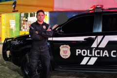 Policial Civil chega em primeiro lugar em competição de ciclismo em Foz do Iguaçu 