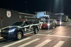 PCPR, PMPR e Força Nacional prendem dois homens durante operação deflagrada em Cruzeiro do Oeste