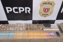 PCPR prende homem em flagrante por tráfico de drogas em Ortigueira 