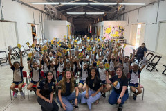 PCPR participa de ação voltada à conscientização e prevenção da violência sexual contra crianças e adolescentes em Arapongas