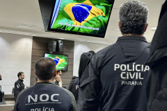  PCPR homenageia 127 servidores com Medalhas de Serviço Policial em Maringá 