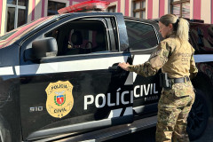 PCPR prende em flagrante homem por maus tratos aos animais em Ribeirão do Pinhal