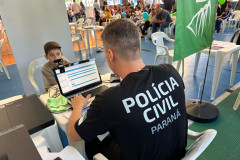 PCPR na Comunidade leva serviços de polícia judiciária a 1,7 mil pessoas em Ortigueira e Telêmaco Borba