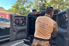 PCPR participa de operação nacional em combate ao crime organizado em diversas regiões do País