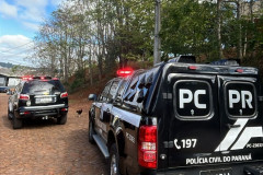 PCPR e PMPR prendem em flagrante homem por associação ao tráfico e apreendem drogas em Francisco Beltrão