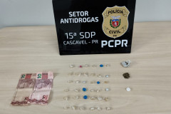 PCPR prende homem por tráfico de drogas em Cascavel