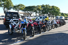 PCPR e PMPR apreende 19 motocicletas durante operação em Paranavaí 