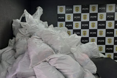PCPR e Receita Federal prende homem em flagrante e apreendem grande quantidade de produtos falsificados, em Curitiba