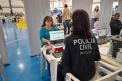 PCPR na Comunidade leva serviços de polícia judiciária para mais de 1,6 mil pessoas em Cândido de Abreu, Jacarezinho e Ponta Grossa 