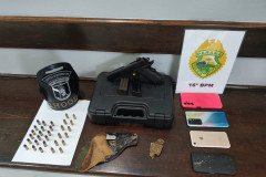 PCPR e PMPR prendem um homem por homicídio e cumprem mandado de busca em Guarapuava