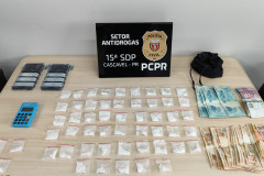 PCPR prende homem em flagrante por tráfico de drogas em Cascavel 