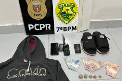 PCPR e PMPR prendem um homem e apreendem adolescente em Rondon
