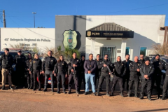 PCPR prende três pessoas por posse ilegal de arma de fogo em Pitanga