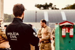 PCPR incinera 10 toneladas de drogas apreendidas em Cascavel e região 