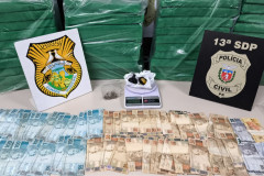 PCPR e GCM prendem 23 pessoas e apreendem mais de 85 quilos de drogas em Ponta Grossa