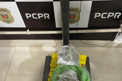 PCPR prende em flagrante um homem por tráfico de drogas em Irati