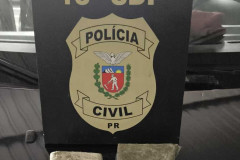 PCPR prende quatro pessoas em flagrante por tráfico de drogas na Lapa