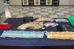 PCPR prende oito pessoas durante ação contra o tráfico de drogas em Apucarana
