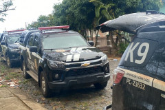 PCPR prende três pessoas e apreende duas por diferentes delitos em Cândido de Abreu 
