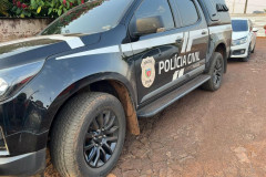 PCPR prende dois homens por furto e receptação em Piraí do Sul