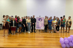 PCPR realiza conversa para conscientizar sobre o enfrentamento à violência contra a mulher em Fênix 