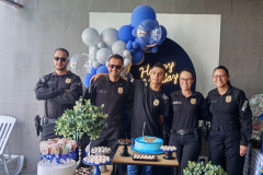 PCPR realiza visita surpresa durante festa de aniversário de jovem fã da corporação em Campo Largo 