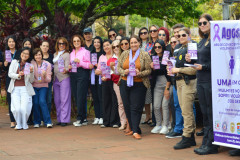 PCPR participa de blitz informativa sobre Agosto Lilás em Arapongas