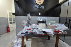 PCPR realiza operação contra organização criminosa que comercializa toxina botulínica falsa em Lapa