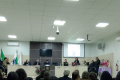 PCPR participa de evento contra violência doméstica em Saudade do Iguaçu