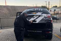 PCPR prende homem que estava com mandado de prisão em aberto em Piraquara