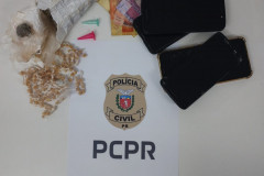 PCPR e PMPR prendem três pessoas em flagrante por tráfico de drogas em Assaí