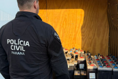 PCPR prende três pessoas por receptação e furto em Curitiba 