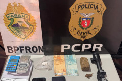 PCPR e PMPR prendem dois homens em flagrante por tráfico de drogas em Loanda 