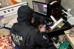 PCPR prende seis pessoas suspeitas por crimes contra crianças e adolescentes na internet