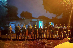PCPR e PMPR prendem homem por tráfico de drogas, posse ilegal de arma de fogo e fraude processual em Marechal Cândido Rondon