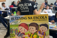 PCPR realiza palestra em alusão ao Setembro Amarelo em Colégio de Rolândia 