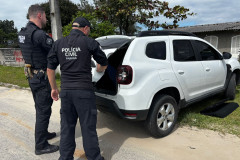 PCPR prende homem por tentativa de feminicídio, estupro de vulnerável, e lesão corporal em Pontal do Paraná