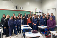 PCPR realiza palestra sobre diversos temas em escola de Rolândia 