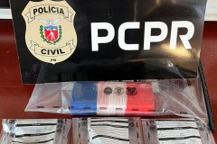 PCPR prende jovem em flagrante pelo crime de tráfico de drogas em Dois Vizinhos
