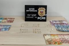 PCPR prende cinco pessoas em flagrante e uma preventivamente durante operação em Cascavel