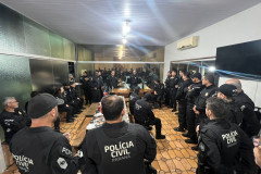 PCPR prende três homens em flagrante durante operação contra o tráfico de drogas e lavagem de dinheiro no Norte