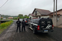 PCPR prende homem investigado por homicídio e tentativa de homicídio em Rebouças