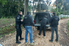 PCPR prende homem investigado por tráfico de drogas e posse ilegal de arma em Castro