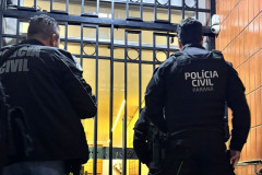 PCPR presta apoio à PCMS em operação contra organização criminosa de sonegação fiscal