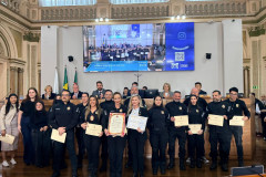 PCPR é homenageada na Câmara Municipal pelo trabalho da Delegacia da Mulher de Curitiba