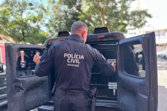 PCPR prende homem por incêndio criminoso e tentativa de homicídio contra duas pessoas em Pitanga 