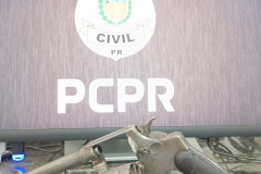 PCPR prende homem em flagrante por posse ilegal de arma de fogo em Cascavel 