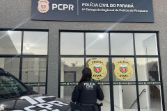 PCPR prende homem por descumprimento de medida protetiva e diferentes delitos contra ex-companheira em Piraquara