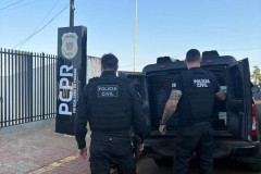 PCPR prende homem por crimes contra a dignidade sexual e armazenamento de pornografia infantil em Toledo