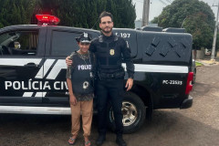 PCPR realiza sonho de menino com visita especial em Iretama